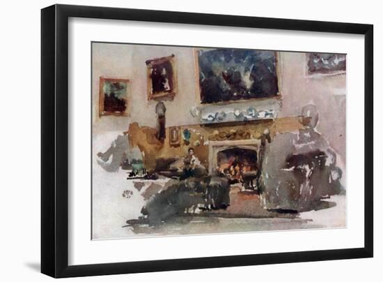 Moreby Hall, C1883-James Abbott McNeill Whistler-Framed Giclee Print