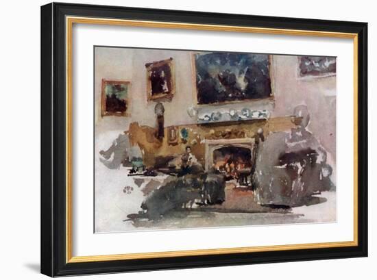 Moreby Hall, C1883-James Abbott McNeill Whistler-Framed Giclee Print