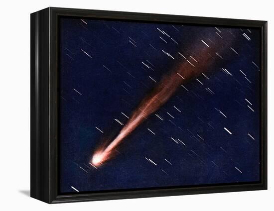 Morehouse's Comet-null-Framed Stretched Canvas