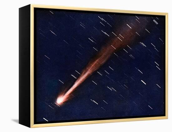 Morehouse's Comet-null-Framed Stretched Canvas