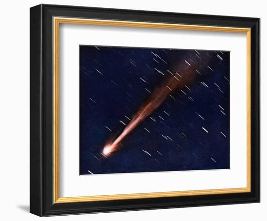 Morehouse's Comet-null-Framed Premium Giclee Print