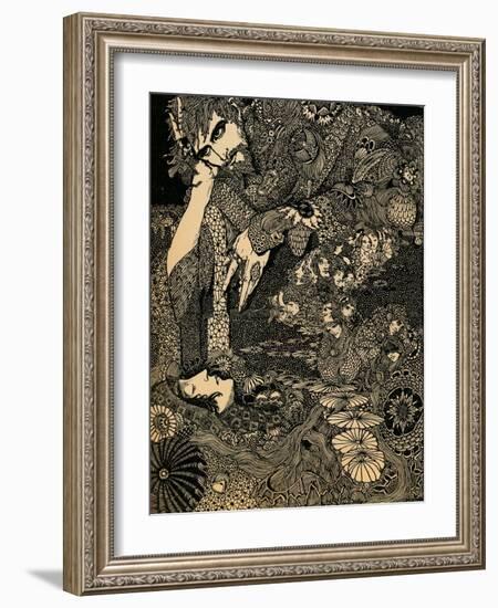 'Morella', c1920-Harry Clarke-Framed Giclee Print