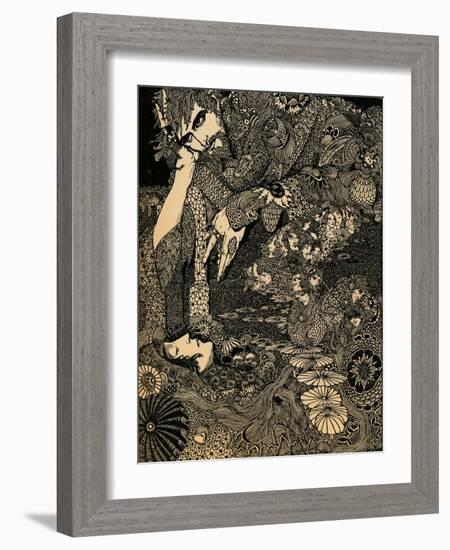 'Morella', c1920-Harry Clarke-Framed Giclee Print