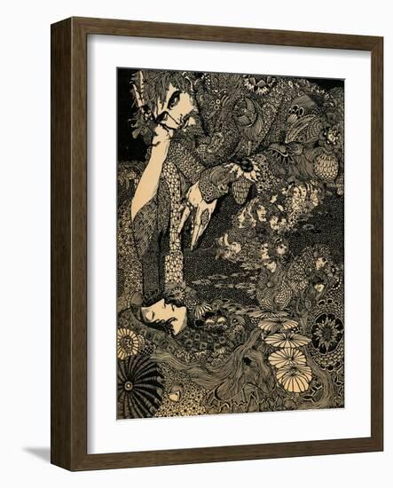 'Morella', c1920-Harry Clarke-Framed Giclee Print