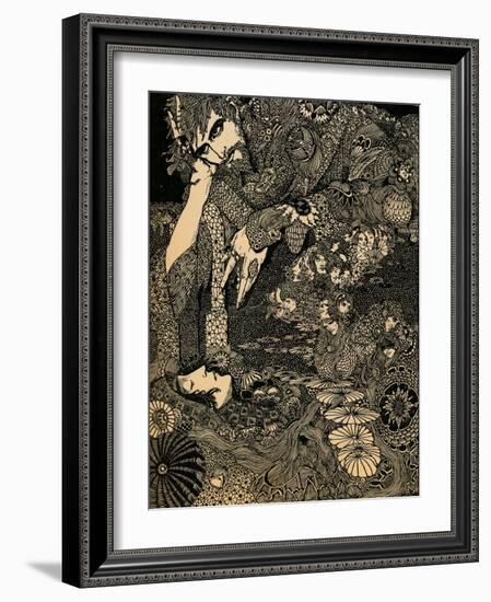 'Morella', c1920-Harry Clarke-Framed Giclee Print
