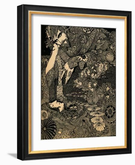 'Morella', c1920-Harry Clarke-Framed Giclee Print