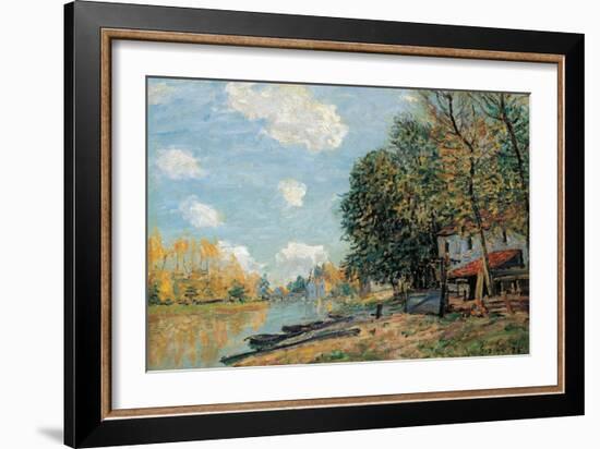 Moret, 1877-Alfred Sisley-Framed Giclee Print