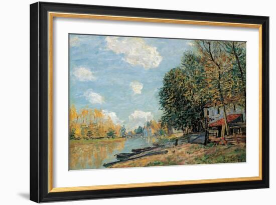 Moret, 1877-Alfred Sisley-Framed Giclee Print