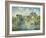 Moret-Sur-Loing, the Bridge and the Church; Moret-Sur-Loing, Le Pont Et L'Eglise, C.1935-Gustave Loiseau-Framed Giclee Print