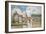 Moret-Sur-Loing, the Porte De Bourgogne, 1891-Alfred Sisley-Framed Giclee Print