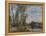 Moret, View of the Loing an Afternoon in May; Moret, Vue Du Loing, Apres-Midi De Mai-Alfred Sisley-Framed Premier Image Canvas