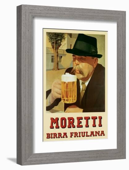 Moretti Birra Friulana-null-Framed Premium Giclee Print