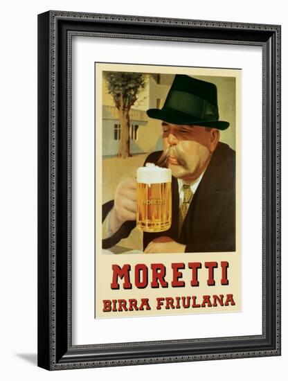 Moretti Birra Friulana-null-Framed Premium Giclee Print