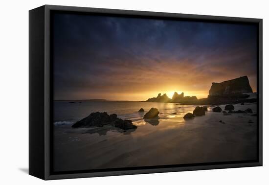 Morgat Sunrise-Philippe Manguin-Framed Premier Image Canvas