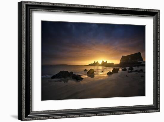 Morgat Sunrise-Philippe Manguin-Framed Photographic Print