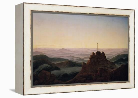 Morgen Im Riesengebirge, um 1810-Caspar David Friedrich-Framed Premier Image Canvas