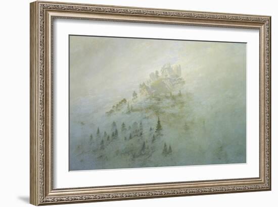 Morgennebel im Gebirge-Caspar David Friedrich-Framed Giclee Print