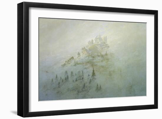 Morgennebel im Gebirge-Caspar David Friedrich-Framed Giclee Print