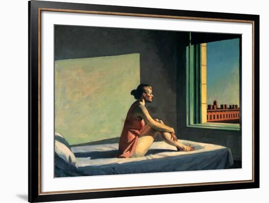 Morgensonne, c.1952-Edward Hopper-Framed Art Print