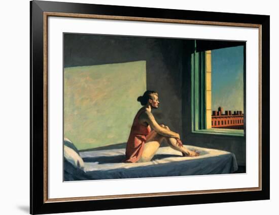 Morgensonne, c.1952-Edward Hopper-Framed Art Print