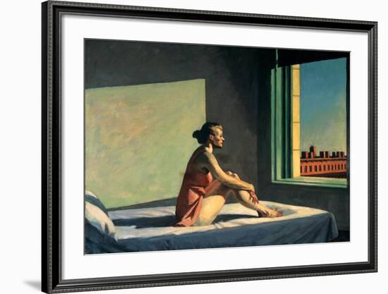 Morgensonne, c.1952-Edward Hopper-Framed Art Print