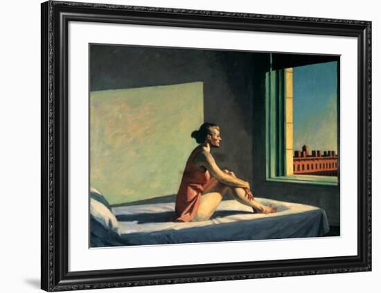 Morgensonne, c.1952-Edward Hopper-Framed Art Print