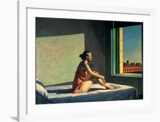 Morgensonne, c.1952-Edward Hopper-Framed Art Print