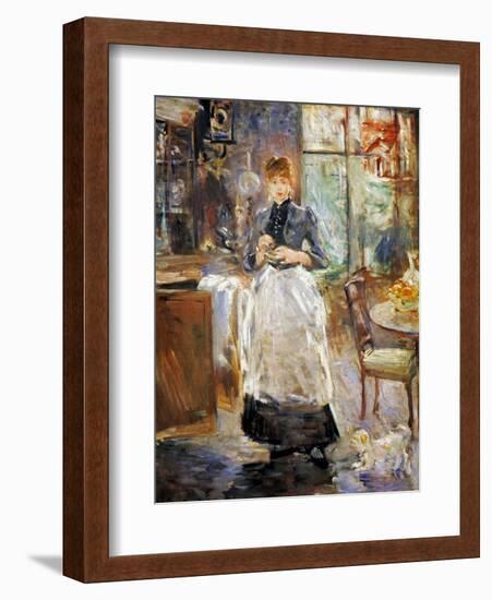 Morisot: Dining Room, 1886-Berthe Morisot-Framed Giclee Print