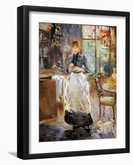 Morisot: Dining Room, 1886-Berthe Morisot-Framed Giclee Print