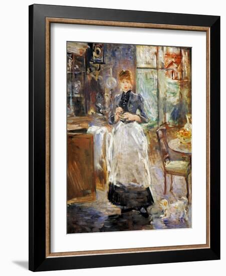 Morisot: Dining Room, 1886-Berthe Morisot-Framed Giclee Print