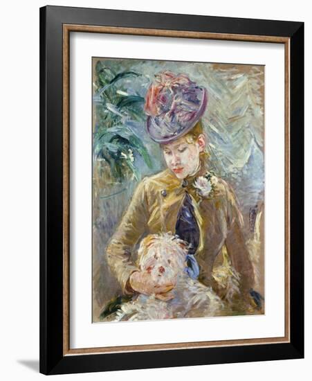 Morisot: Paule Gobillard-Berthe Morisot-Framed Giclee Print