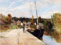 The Village of Maurecourt, 1873-Morisot-Giclee Print