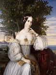 Marriage Portrait of Charlotte De Rothschild, 1836-Moritz Daniel Oppenheim-Giclee Print