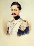 Portrait of Adolphe I, Duke of Nassau, Grand Duke of Luxembourg (1817-190), 1840S-Moritz Michael Daffinger-Giclee Print