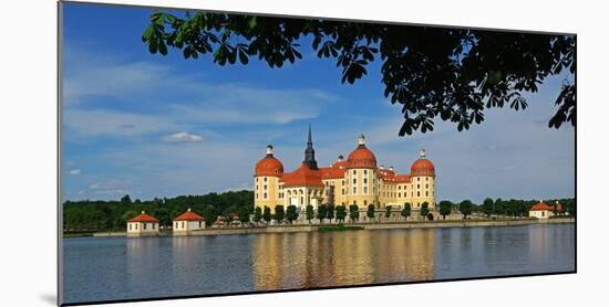 Moritzburg Castle near Dresden, Saxony, Germany, Europe-Hans-Peter Merten-Mounted Photographic Print