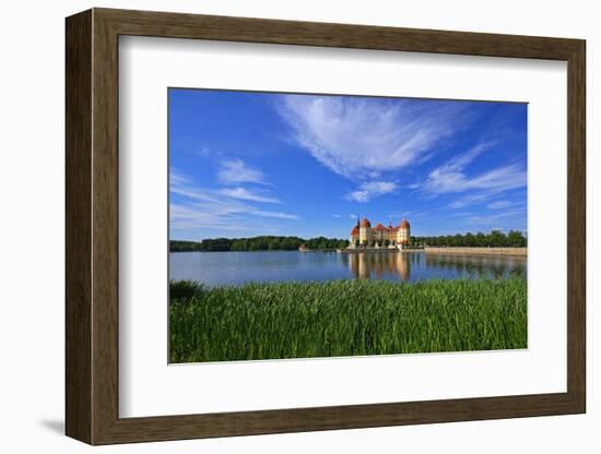 Moritzburg Castle near Dresden, Saxony, Germany, Europe-Hans-Peter Merten-Framed Photographic Print