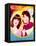 Mork and Mindy-null-Framed Stretched Canvas