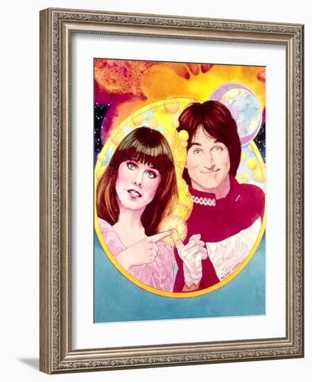 Mork and Mindy-null-Framed Photo