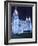 Mormon Salt Lake Temple at Night, Salt Lake City, Utah, USA-Dennis Flaherty-Framed Photographic Print