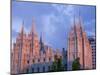 Mormon Temple in Temple Square, Salt Lake City, Utah, United States of America, North America-Richard Cummins-Mounted Photographic Print