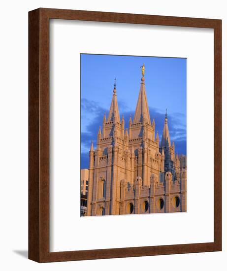 Mormon Temple on Temple Square, Salt Lake City, Utah, United States of America, North America-Richard Cummins-Framed Photographic Print