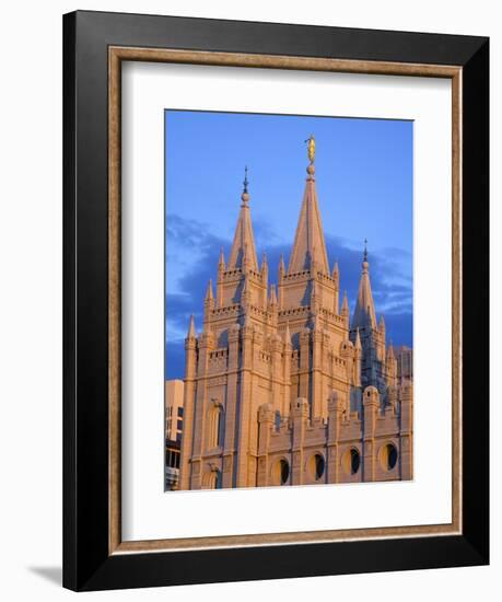 Mormon Temple on Temple Square, Salt Lake City, Utah, United States of America, North America-Richard Cummins-Framed Photographic Print