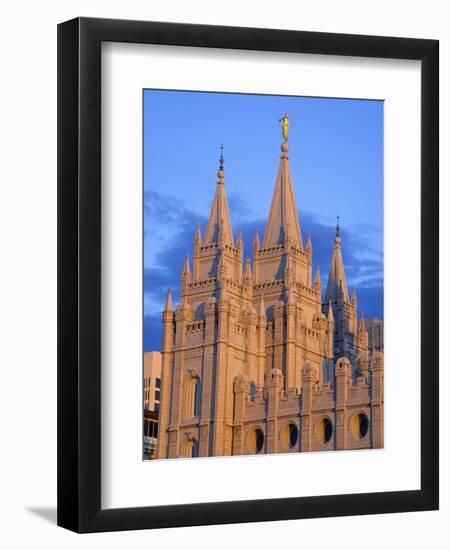 Mormon Temple on Temple Square, Salt Lake City, Utah, United States of America, North America-Richard Cummins-Framed Photographic Print