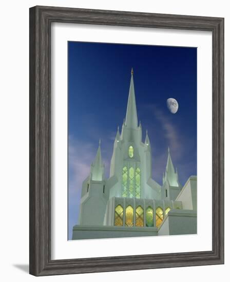 Mormon Temple, San Diego, California, USA-Richard Cummins-Framed Premium Photographic Print