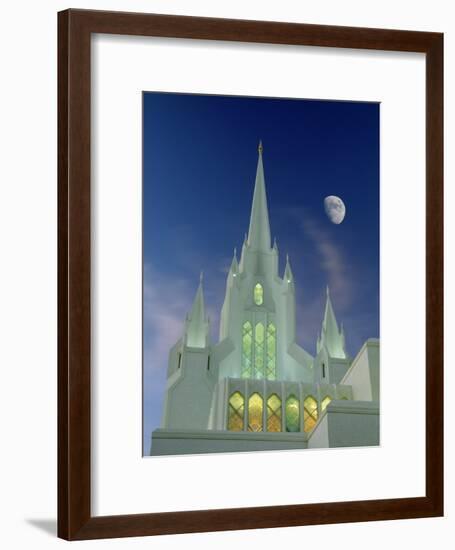 Mormon Temple, San Diego, California, USA-Richard Cummins-Framed Premium Photographic Print