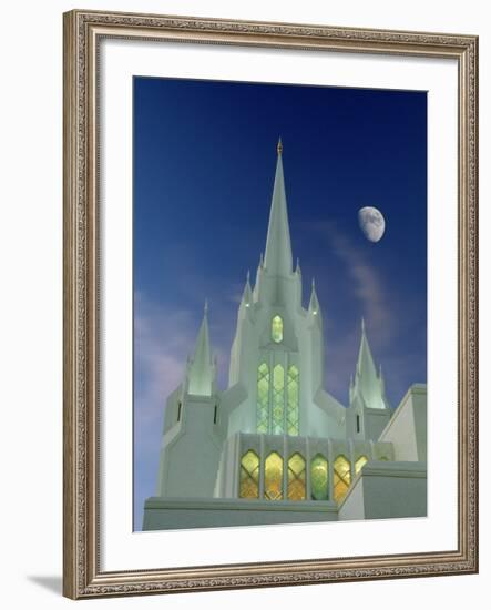 Mormon Temple, San Diego, California, USA-Richard Cummins-Framed Photographic Print