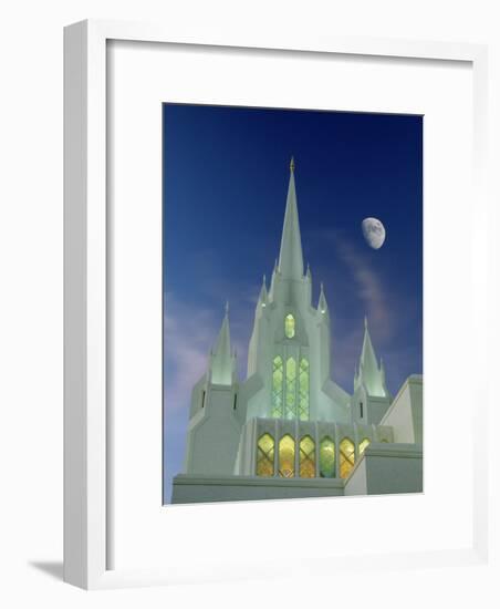 Mormon Temple, San Diego, California, USA-Richard Cummins-Framed Photographic Print