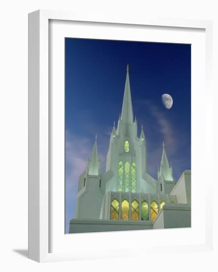 Mormon Temple, San Diego, California, USA-Richard Cummins-Framed Photographic Print