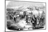 Mormons on the Trek from Illinois to Utah, 1846-null-Mounted Giclee Print