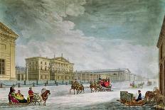 View of the Square and the Grand Theatre at St. Petersburg-Mornay-Giclee Print